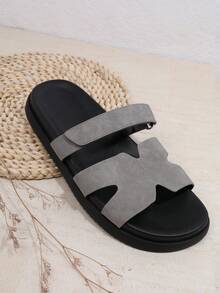 SHUZIA 女士平底凉鞋夏季鞋春季鞋春假鞋复活节度假鞋休闲鞋沙滩鞋母亲节礼物 - 灰色 - 查看 5