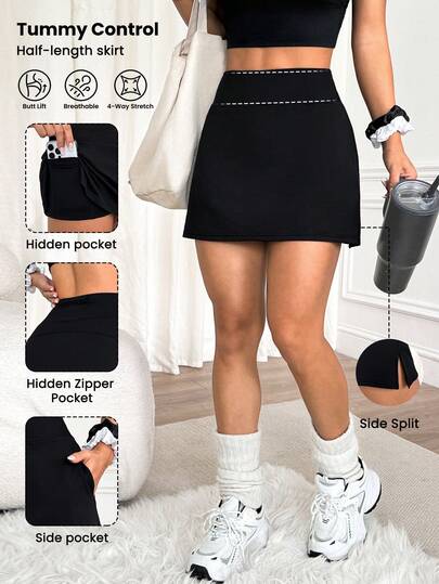 Dewbera 女士新款百搭夏季运动跑步裙