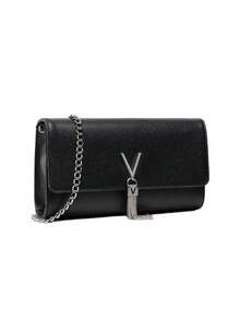 Valentino Divina Women Shoulder Bag Black - Black - View 2