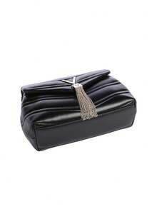 Valentino Privilege Imitation Leather Women Shoulder Bag Black - Black - View 3