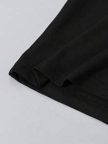 Vacaura 4件装高性价比青少年（男）T恤，黑色、灰色、白色、卡其色，4种颜色可选，4件套百搭休闲T恤套装 - 彩色 - 查看 7