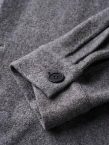 Manfinity Dauomo Casual Fashion Asymmetric Collar Men's Suit - Grey - View 6