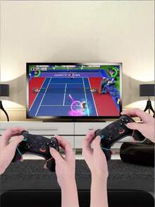 Teckwe Wireless Game Controller, Supports Wireless And Wired Connections, Suitable For Switch, PC, And Steam Games. Wireless Game Controller, PC Game Controller, Multi-Platform Gaming, Console Gaming, Lightweight Design, Compact Controller, Durable Construction, High-Performance Controller, Turbo Function, MPEG-Disabled, PC Gamer, Competitive Gaming.(550 MAh Battery)