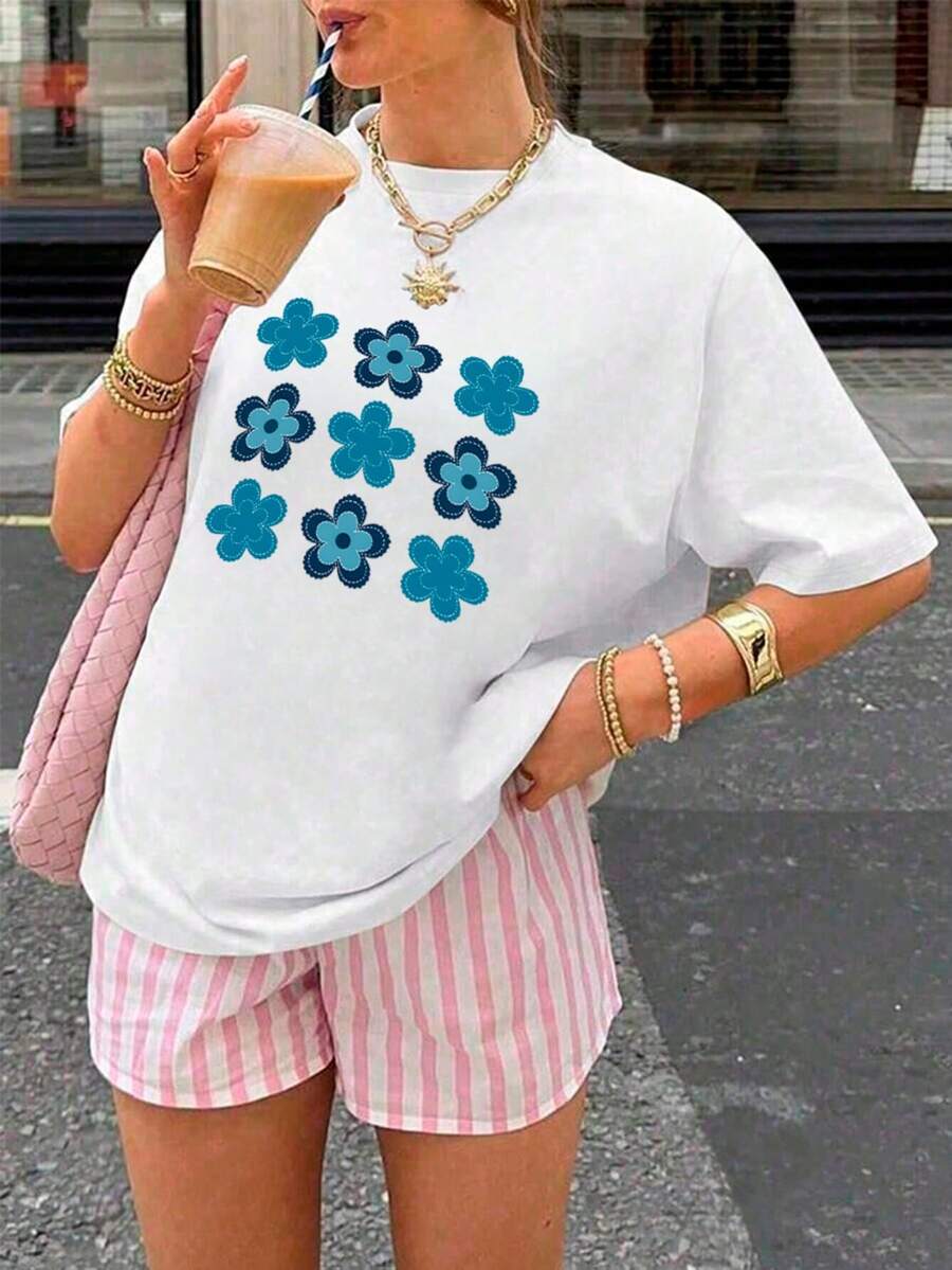 Women T-Shirts - White - View 1