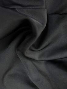 Manfinity Swimmode 男士波点印花拼接抽绳腰泳裤 - 黑色 - 查看 6