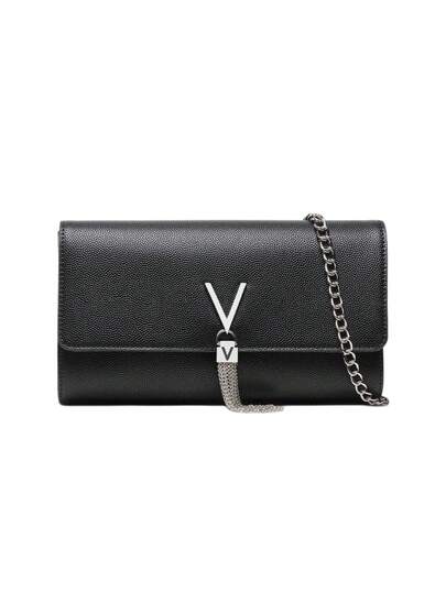 Valentino Divina Women Shoulder Bag Black