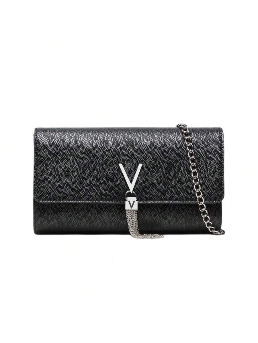 Valentino Divina Women Shoulder Bag Black - Black - View 1
