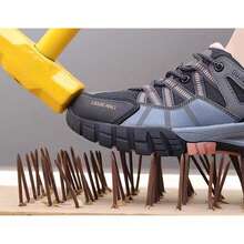 SEGURITO Tenis de mujer,tenis industriales para mujer,zapatos industriales,botas de casquillo industrial,zapatos de trabajo, zapatillas de trabajo ligeras,diseño con puntera de acero y suela resistente a perforaciones, antideslizante y resistente al desgaste, adecuado para obras de construcción, actividades al aire libre, logística y transporte, entre otros escenarios,tenis de mujer oferta. - negro y rosa - Ver 2