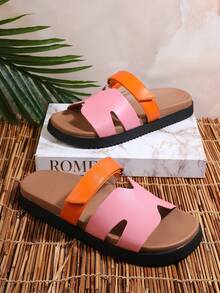 SHUZIA 女士平底凉鞋夏季鞋春季鞋春假鞋复活节度假鞋休闲鞋沙滩鞋母亲节礼物 - 粉色 - 查看 3