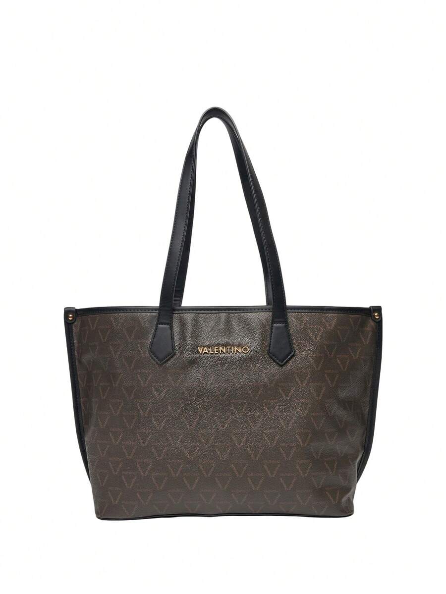 Valentino Women's Portable Easy To Clean Versatile Commuting Daily Weekend Brown VBS8GT02-136 - dark brown - View 1