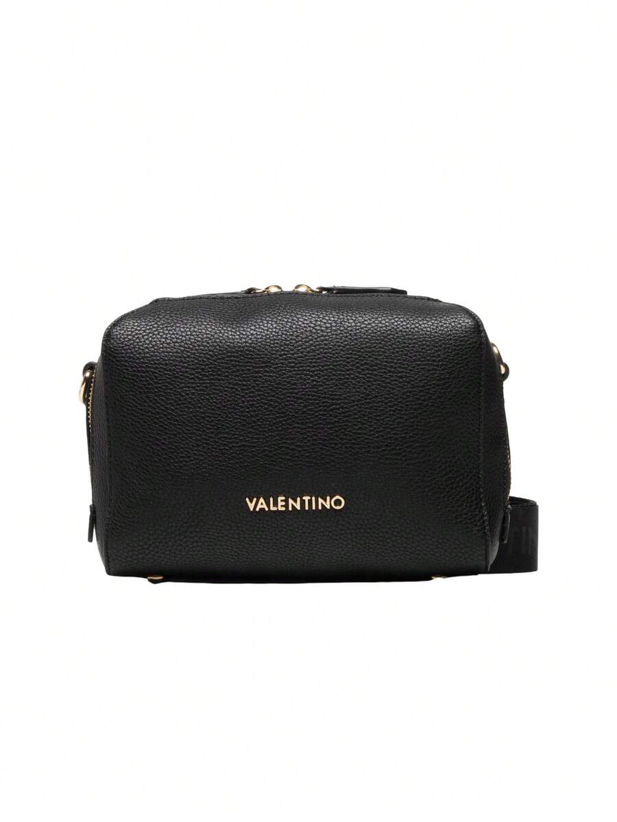 Valentino Women's Versatile Lightweight Adjustable Strap Commuting Daily Weekend Black VBS52901G-001 - Black - View 1