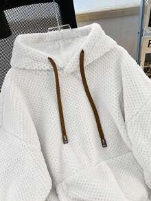 GlowEve Áo nỉ lông cừu cao cấp mới, thuộc dòng Thu/Đông 2025. - trắng - Xem 6