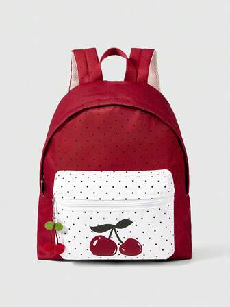 Kawaii Mochila vintage con estampado de murciélago gótico, bolsa de gran capacidad para ir al trabajo, adecuada para Halloween