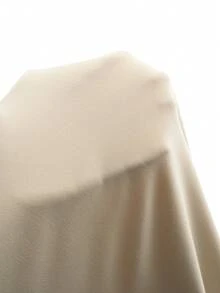 MaterniChic Umstandsrock in Unifarbe mit verstellbarer Taille, geraffter asymmetrischer Saum, modisch - Aprikosenfarben - Übersicht 8