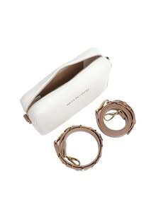 Valentino Alexia Women Shoulder Bag White - White/Tan - View 4