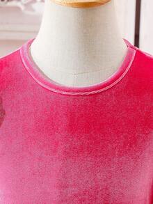 Glamorique Kids Girls' New Velvet Patchwork Star Mesh Red Christmas Dress, Suitable For Autumn/Winter, Quality Fabric, Soft Star Mesh, Velvet Patchwork Design, Suitable For Christmas And Casual Occasions