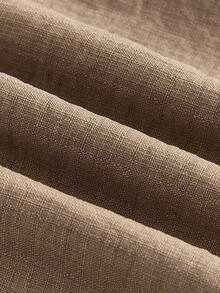 HIMLAND 男士休闲纯色衬衫和裤子套装 - 彩色 - 查看 4