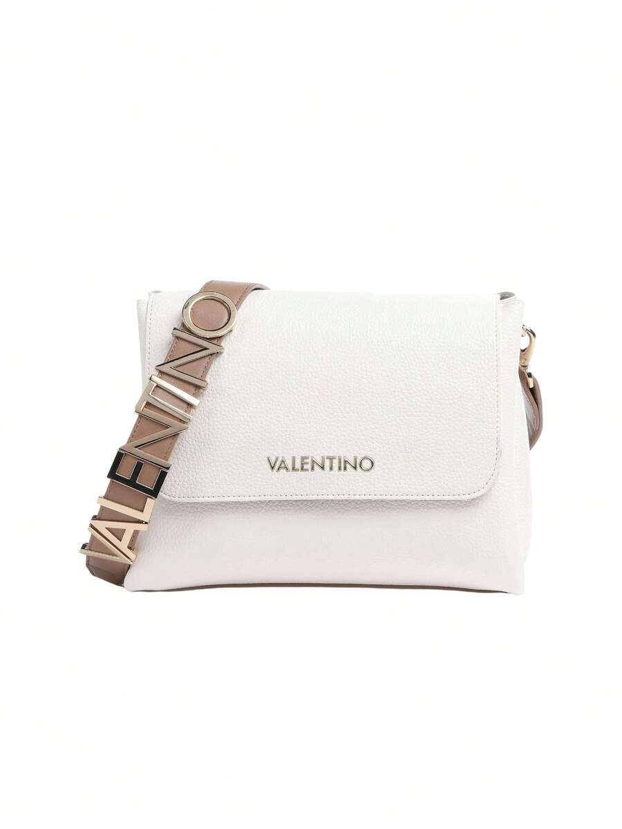 Valentino Alexia Women Shoulder Bag White - White/Tan - View 1