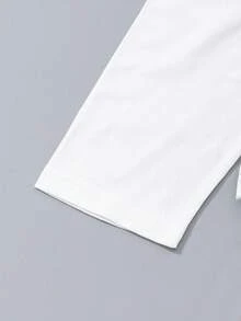 Vacaura 4件装高性价比青少年（男）T恤，黑色、灰色、白色、卡其色，4种颜色可选，4件套百搭休闲T恤套装 - 彩色 - 查看 6