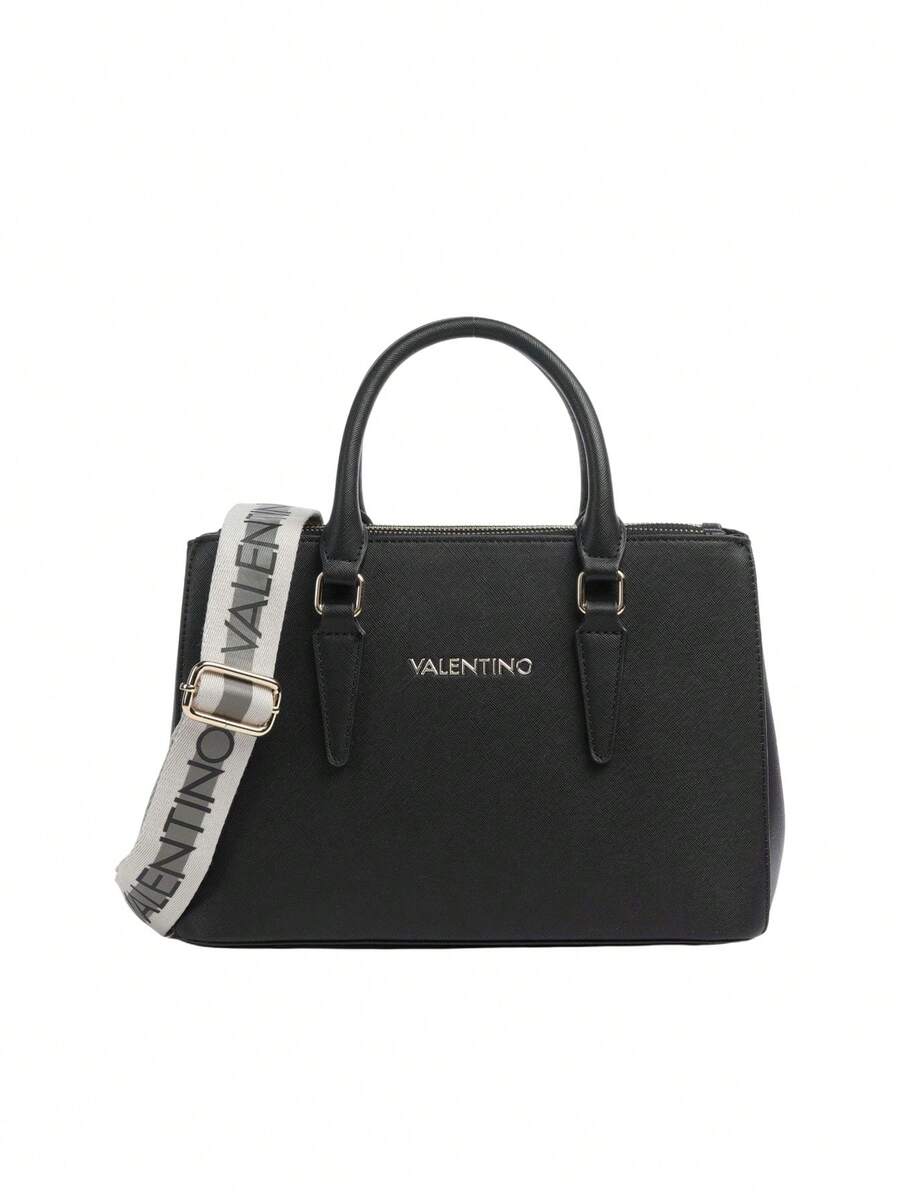 Valentino Zero Re Damen-Schultertasche Schwarz - Schwarz - Übersicht 1