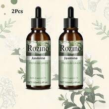 1/2PCS 100ml Jasmine Essential Oil - 100% Pure Plant Extract, Hypoallergenic, Suitable For Massage, Showering, Skincare, Facial Care, Body Care, Nail Care, Hair And Eyelash Care, Suitable For All Skin Types, Natural Skincare | Soothing Aroma | Hypoallergenic Oil - Multicolor - View 9