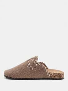 CUCCOO CURVES Women's Casual Versatile Commute Slip-On Wide Fit Flats - Brown - View 6