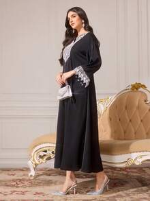 CUCCOO TILAWA 女士尖头水钻装饰高跟鞋，优雅时尚派对婚礼踝带高跟鞋