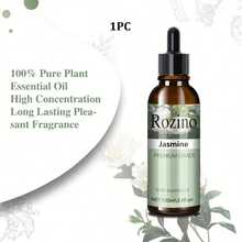 1/2PCS 100ml Jasmine Essential Oil - 100% Pure Plant Extract, Hypoallergenic, Suitable For Massage, Showering, Skincare, Facial Care, Body Care, Nail Care, Hair And Eyelash Care, Suitable For All Skin Types, Natural Skincare | Soothing Aroma | Hypoallergenic Oil - Multicolor - View 8