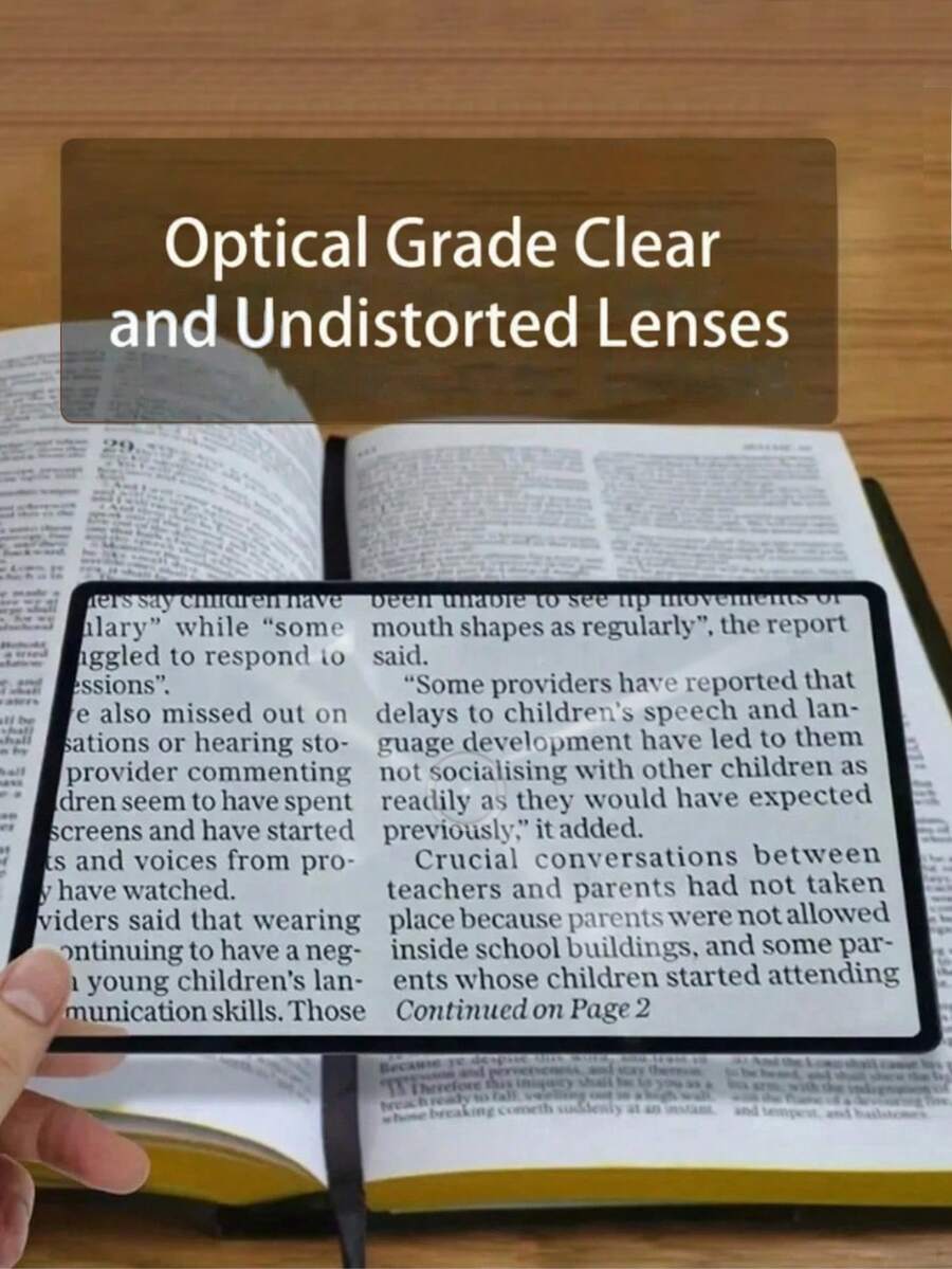 户外探险必备：求生打火器兼放大镜 - 超薄菲涅尔透镜卡 - 彩色 - 查看 1