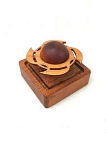 MINKOJA 1个大容量木质车载香薰机，可调节香薰夹，适用于家庭办公室装饰，现代星球设计，精油空气清新剂，持久留香，香氛扩散器摆件，男女皆宜，父亲节、生日礼物，汽车配件，热门香氛 - 彩色 - 查看 7