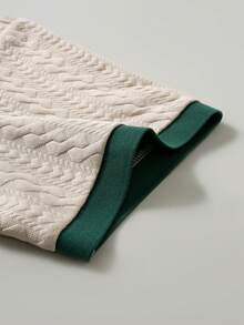 EGENSIO Men's Textured Solid Polo Shirt & Drawstring Shorts Set - Apricot - View 5