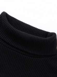 SHEIN LUNE Bộ đồ liền thân cổ lọ nhiều màu sắc dành cho nữ, Thu/Đông - Nhiều màu - Xem 7