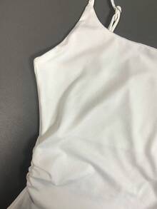 Resyla 3pcs Women Casual Solid Color Camisole Set - Multicolor - View 3