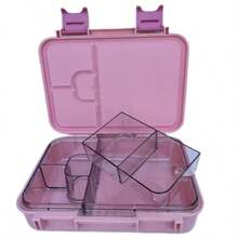 1 Set Tritan Material 1000ml Bento Box, Leak Proof, Beautiful, Suitable For Microwave/Dishwasher, Essential For Returning To School - Multicolor - View 4
