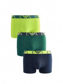 Armani 3 Pack Men's Boxer Briefs - Blue - View 1
