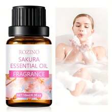 1/2 Pcs 10ml Cherry Blossom Essential Oil. A Hypoallergenic Cherry Blossom Scent Suitable For Diffusers, Humidifiers, Candles, Soaps, And Homemade Perfumes. Suitable For Men And Women, Adults, And All Skin Types. It Has Skin-Care Benefits For Dry Skin. - Multicolor - View 2