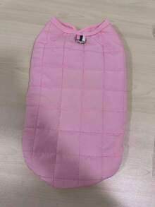 Simple Pet Clothes, Dog Cat Apparel For Teddy & Small Dogs Breeds, Autumn/Winter - Pink - View 15