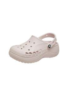 Crocs Baya Platform Women's Clog Barely Pink CR208186 - Pink - View 4
