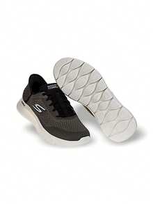 Skechers Giày thể thao nam Go Walk Flex thoáng khí, thấm hút mồ hôi, nhẹ, độ đàn hồi tốt, đa năng, phù hợp cho thể thao hàng ngày, màu nâu 216505WWBRN - màu nâu - Xem 5