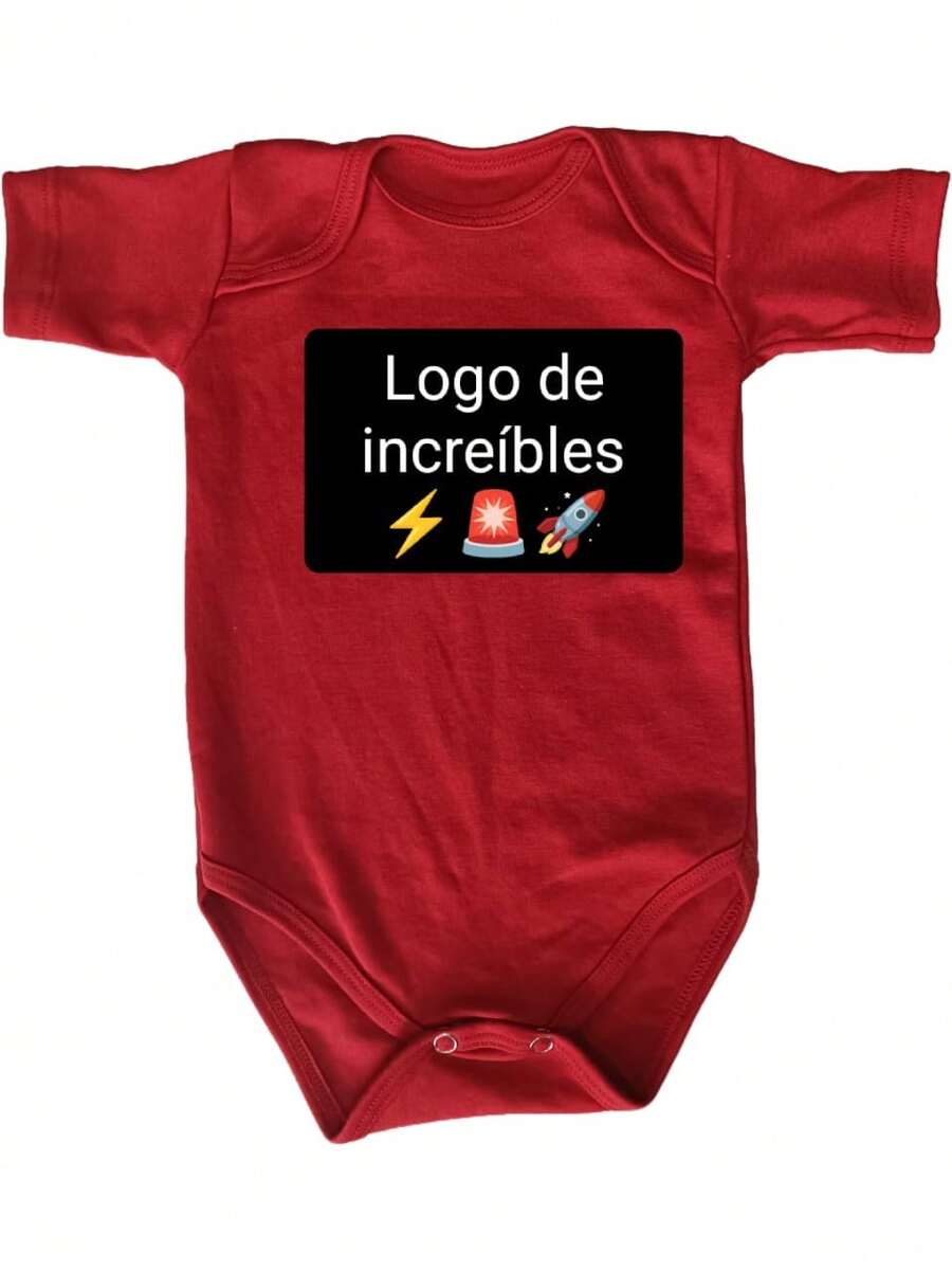 Pañalero de los Increibles - rojo - Ver 1