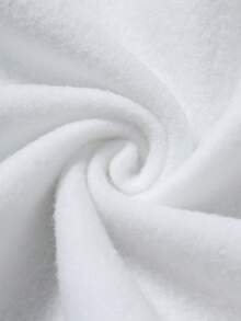 Manfinity EMRG Men's Casual Letter Graphic Zip-Up Drawstring Hoodie Sweatshirt, Autumn White Zip Up Hoodie Mens Street Wear Zip Up Graphic Zip Ups Mens Graphic Print Zip Up Hoodie - White - View 7