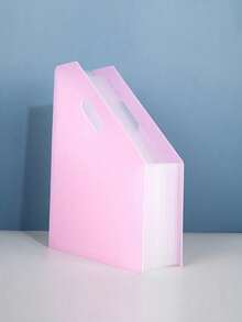 13格A4可扩展风琴式文件袋，竖式桌面文件收纳盒，大容量，适用于大学、办公室、学生用品、文件存储、作业、返校必备用品 - 彩色 - 查看 13