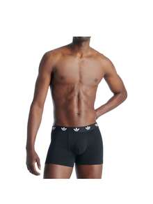 Adidas 3 Pack Men's Sports Underwear - Black and White - View 2