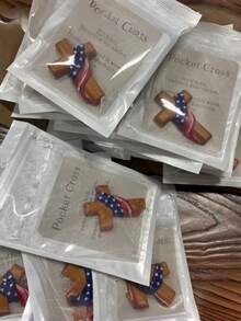 Zazumi 1 PC Handcrafted Prayer Cross Symbol Of Faith Silent Embrace Gift For Christians Believers Spiritual Home Decor Wall Hanging Ornament Christmas Easter Religious Present - Multicolor - View 5