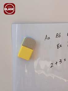 Madebyblanc 1pc墙面白板白色班次办公写字板墙面儿童教学磁性贴可擦写磁性家用白板小号黑色送90pcs小配件 - 40*50cm白板 - 查看 2