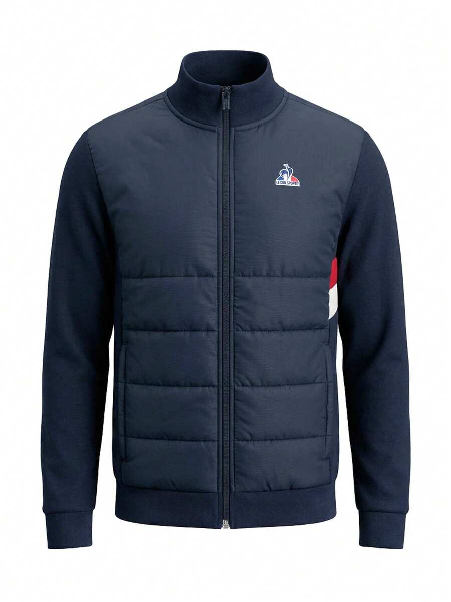 Le Coq Sportif Men's Full Zip Jacket Navy Blue - Navy Blue - View 1