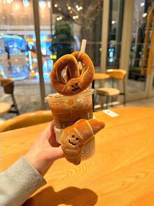 Joivida Fun Pop Tart Plush Wristband Bracelet Vegetable Fruit Cartoon Watch Strap Gift