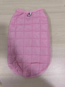 Simple Pet Clothes, Dog Cat Apparel For Teddy & Small Dogs Breeds, Autumn/Winter - Pink - View 4