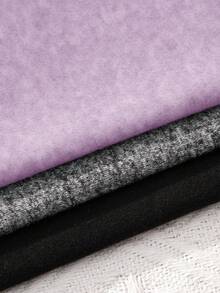 3pcs/Set Tween Girls' Casual Minimalist Heart Pattern Mid-Length Leggings, Suitable For Spring/Summer - Multicolor - View 8