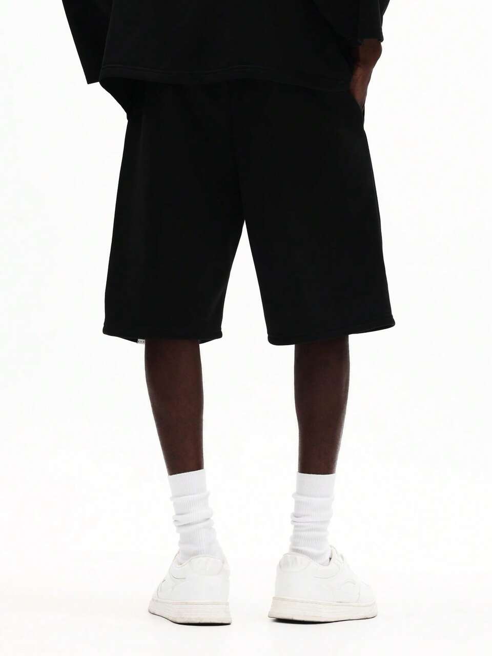 SUMWON Men's Loose Fit Pull On Bermuda Shorts With Comfortable Elastic Waistband Perfect For Casual Summer Days